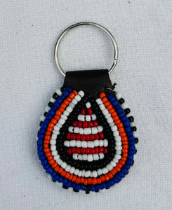 African Bead Keyring - Molo