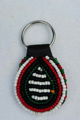 African Bead Keyring - Narok