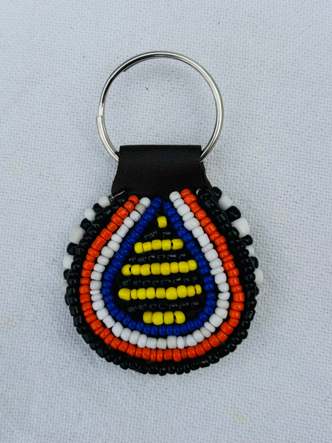 African Bead Keyring - Zuri