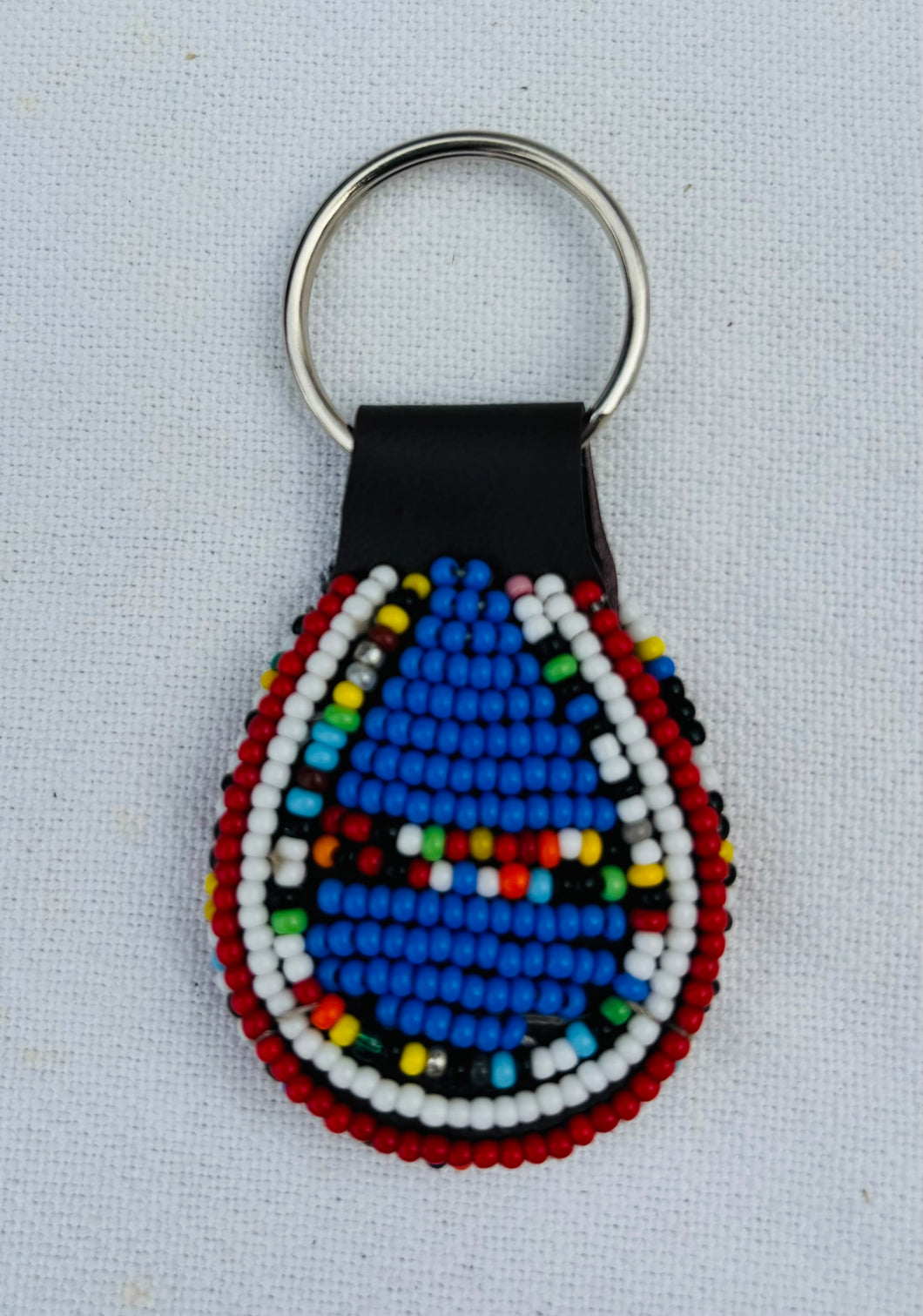 African Bead Keyring - Diani