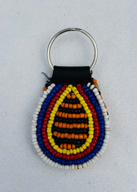 African Bead Keyring - Zawadi