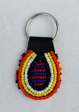 African Bead Keyring - Siaya