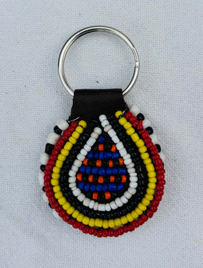 African Bead Keyring - Tiwi