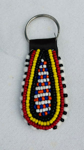 Africa Bead Keyring - Safari