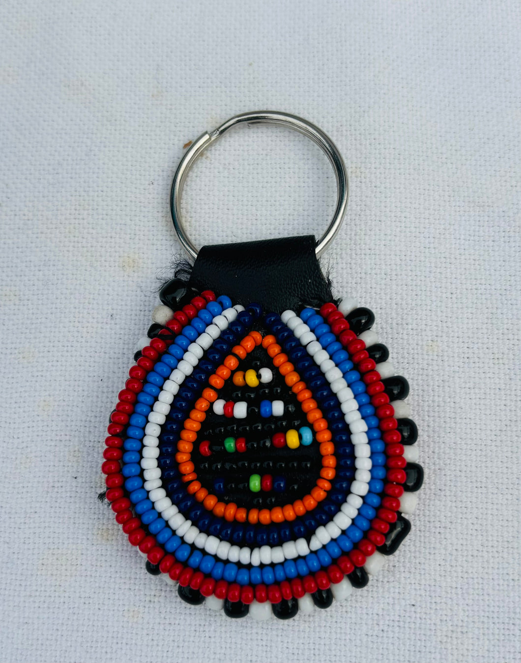 African Bead Keyring - Wasini