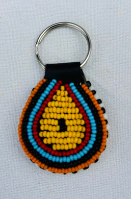 African Bead Keyring - Ndoto