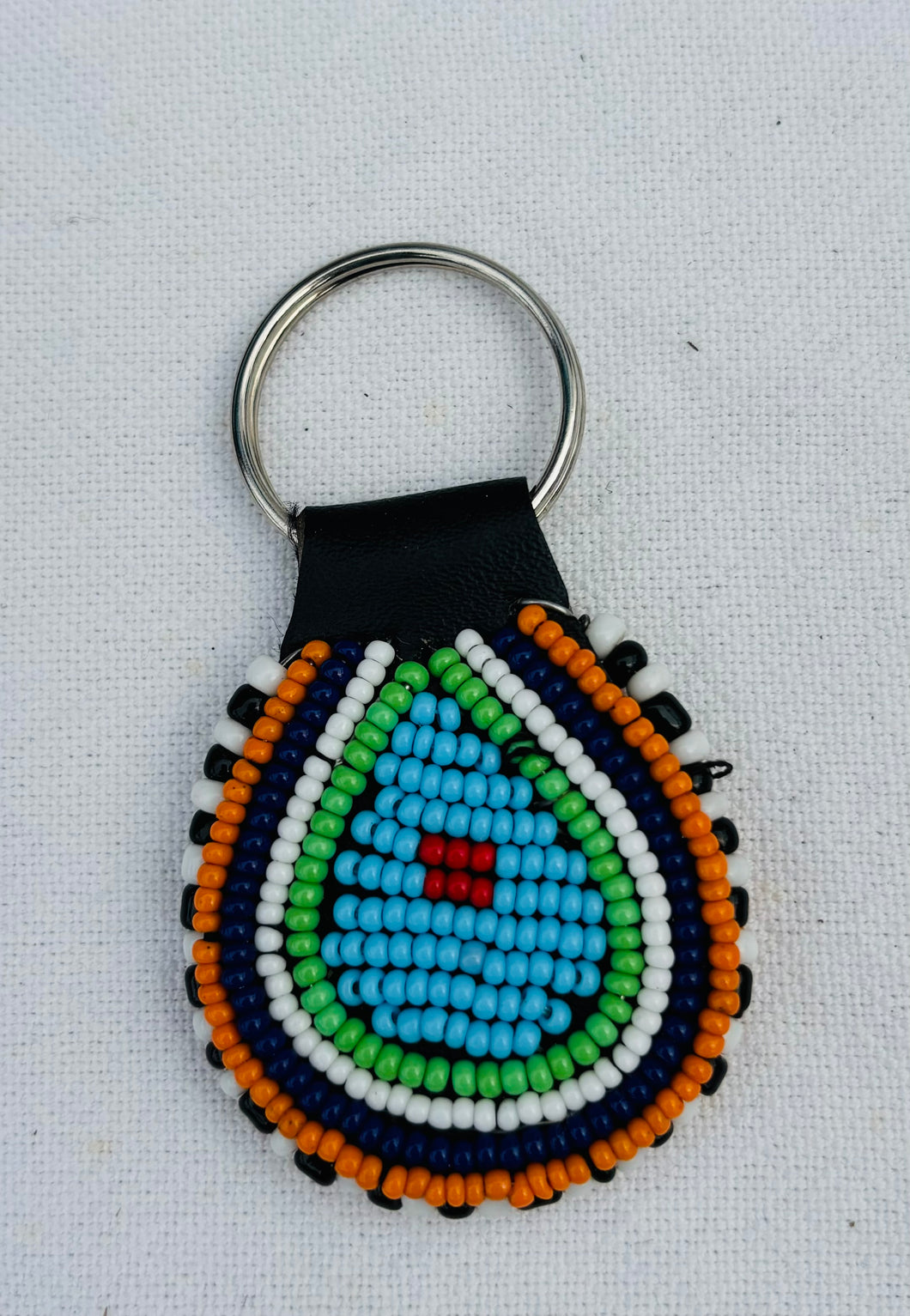 African Bead Keyring - Malaba