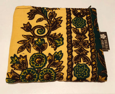 Mombasa medium square kitenge purse