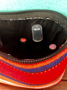 Red mzuri essential oil bag (10 pockets)
