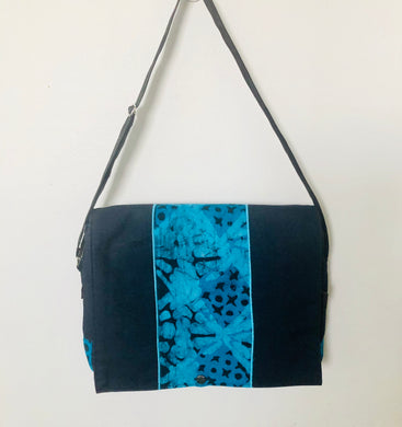 Laptop Ocean Blue Denim Bag