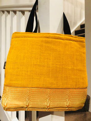 Honeycomb jute bag