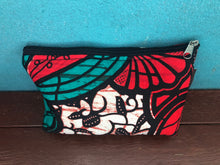 Kitale red and green purse (8 pockets)